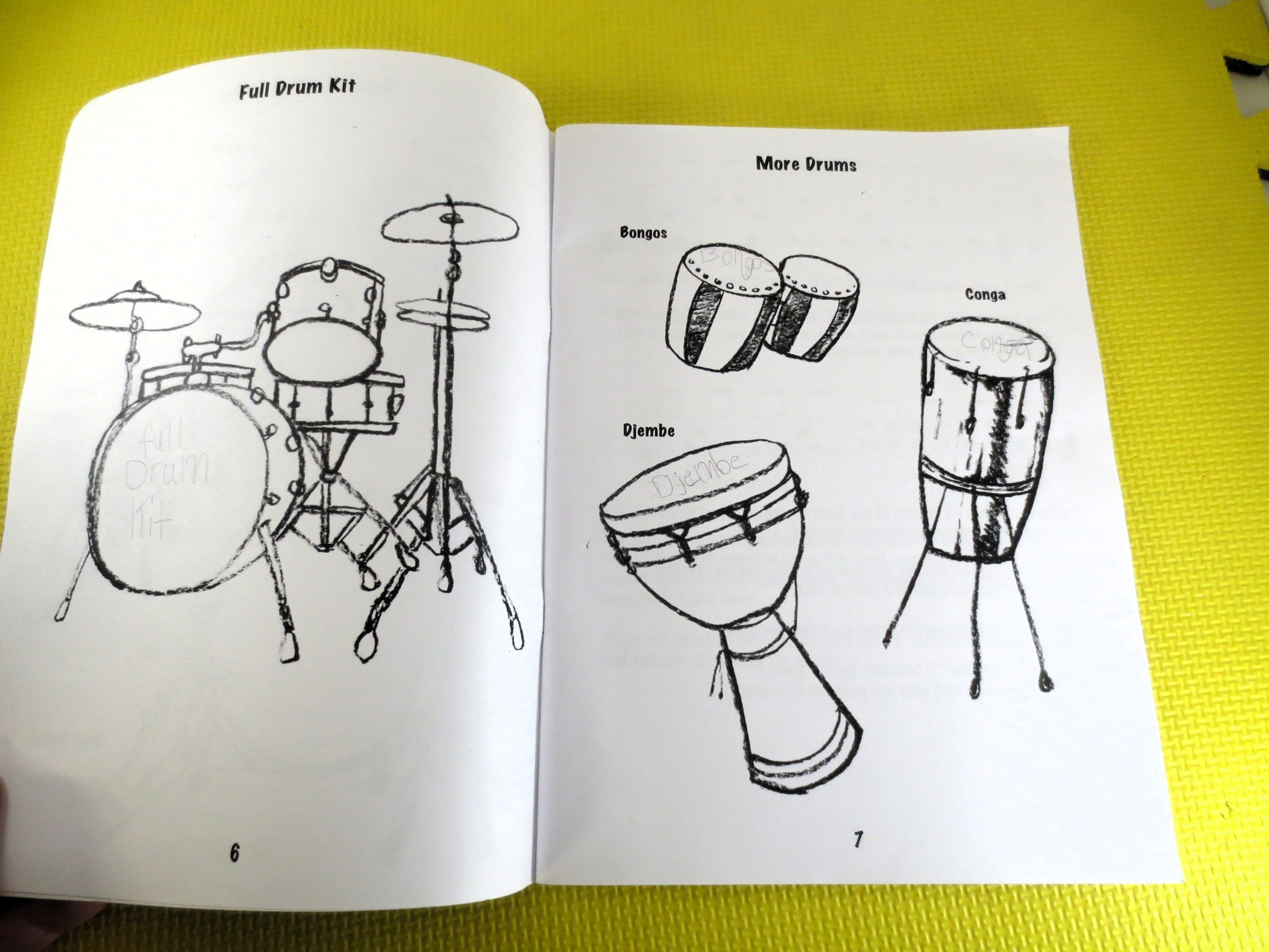 Kid’s Rock Drum Method – Sheet Music Instruction Book