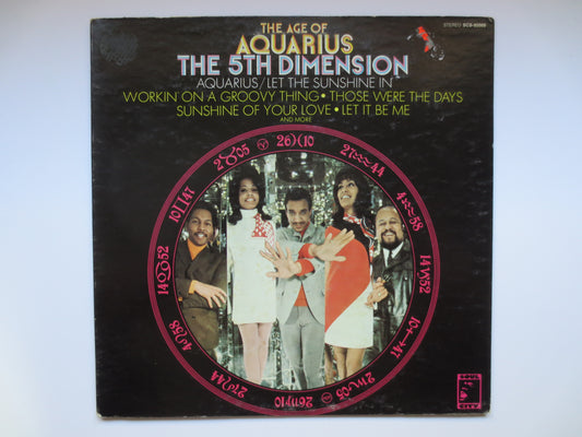 The 5th DIMENSION, The AGE of AQUARIUS, Pop Record, Vintage Vinyl, Record Vinyl, Record, Vinyl Record, Vinyl, 1969 Records