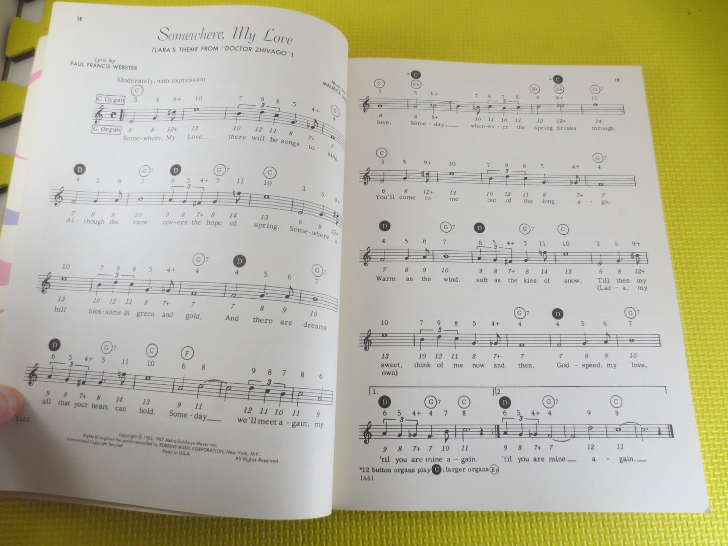 SHEET Music Book, MAGNIFICENT MUSIC, Sheet Music, Music Books, Piano Book, Classic Books, Music Songbook, Vintage Music Book, Songbook