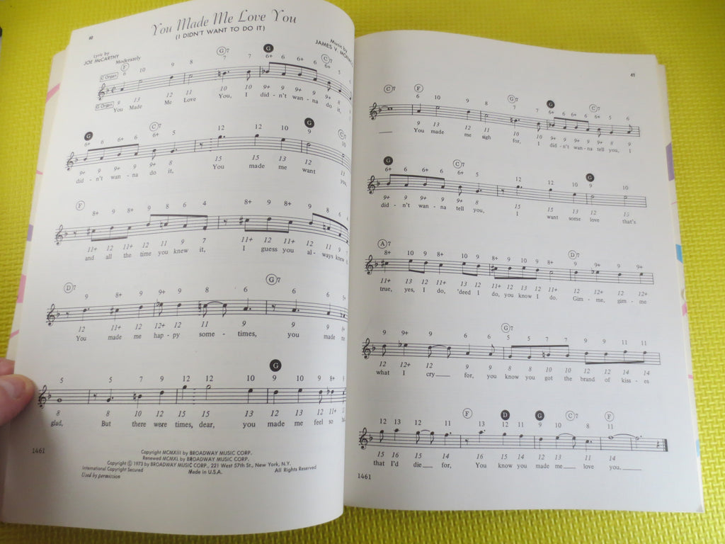 The World’s Greatest Collection of Magnificent Music – Sheet Music Book (1973)