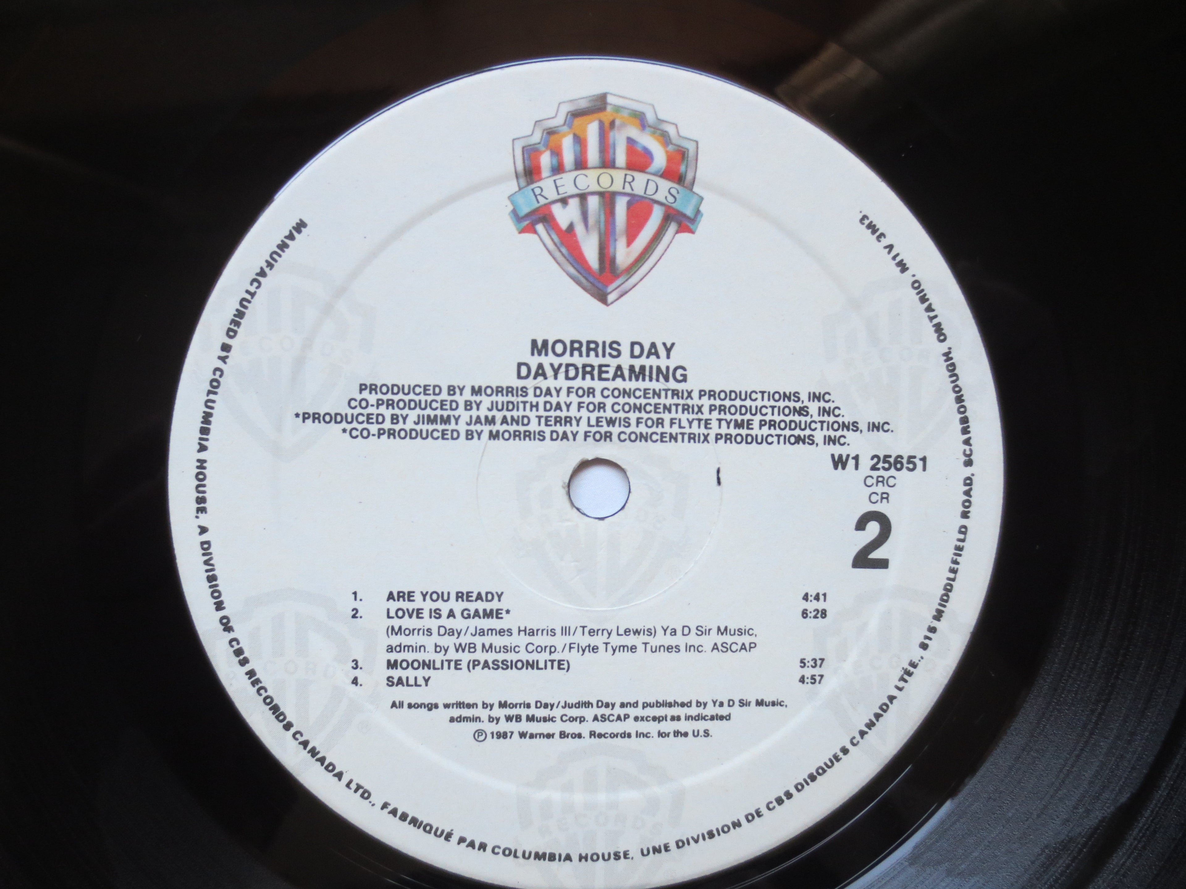 Morris Day – Daydreaming (1989) Vinyl LP