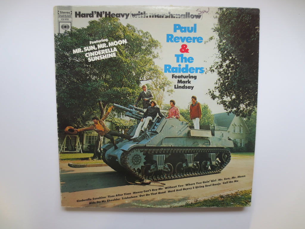 PAUL REVERE & The RAIDERS, Hard and Heavy, Vintage Album, 1969 Record, Vinyl Lp