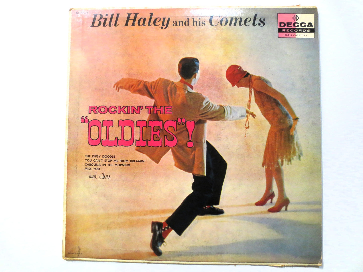 BILL HALEY, and the COMETS, Rockin' the Oldies, Rock and Roll, Bill Haley Record, Bill Haley Lp, Rock and Roll Lp, 1957 Records