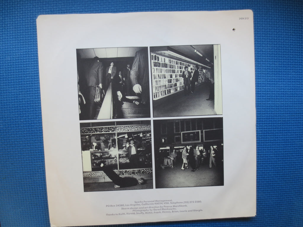 Sparks – Terminal Jive (1980) Vinyl LP