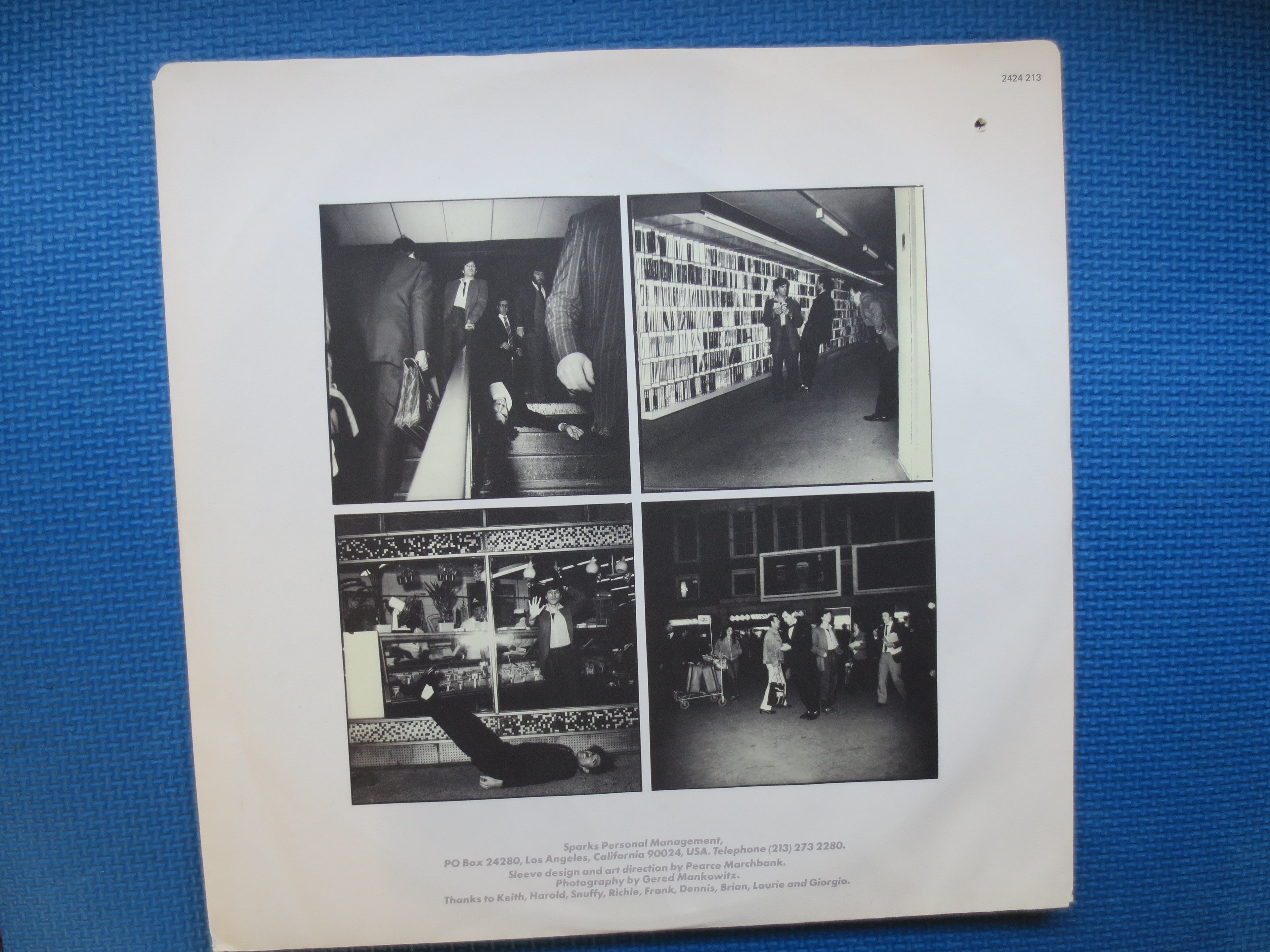 Sparks – Terminal Jive (1980) Vinyl LP