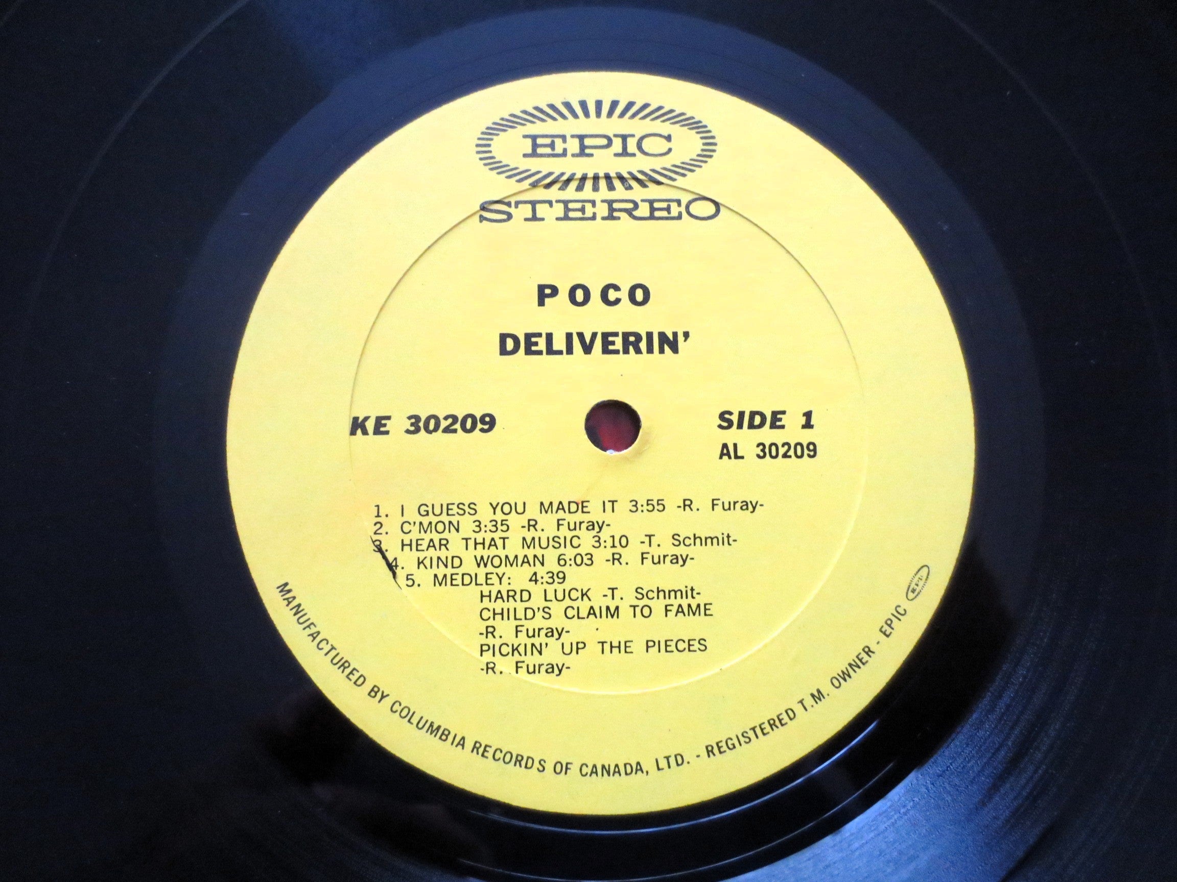 Poco – Deliverin’ (1971) Vinyl LP