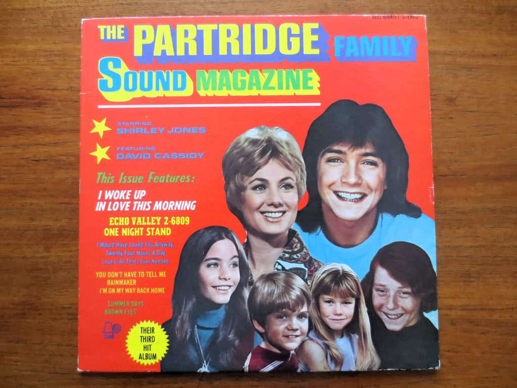 The PARTRIDGE FAMILY, SOUND Magazine, Vintage Album, 1971 Record, Vinyl Lp