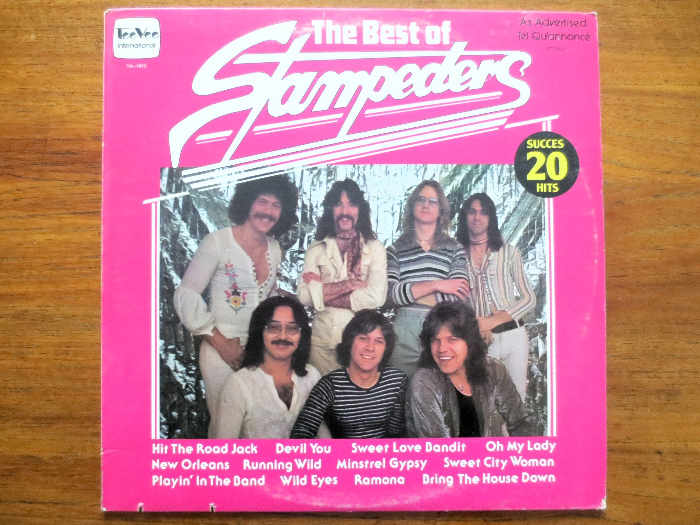 The STAMPEDERS, Best of the Stampeders, Vintage Album, 1977 Record, Vinyl Lp