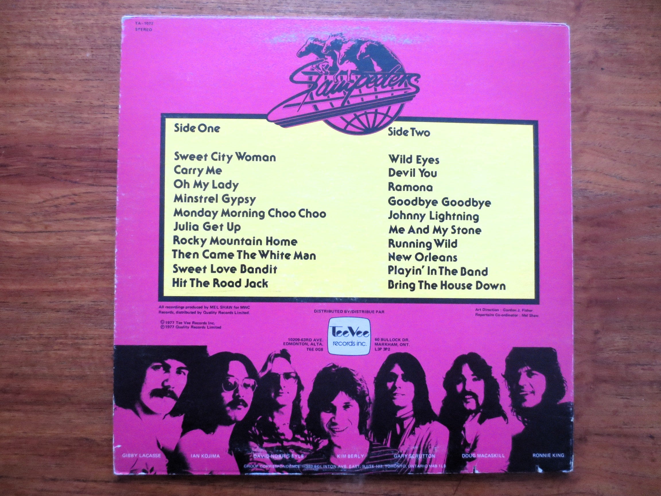 The STAMPEDERS, Best of the Stampeders, Vintage Album, 1977 Record, Vinyl Lp