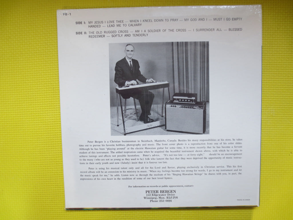 Peter Bergen – My God and I (1965) Vinyl LP — Factory Sealed