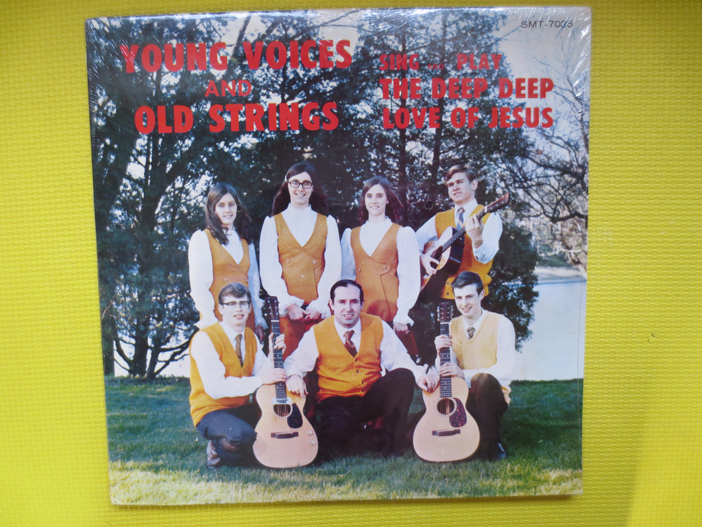 Young Voices and Old Strings – Sing and Play The Deep Deep Love of Jesus (1965) Vinyl LP — Factory Sealed