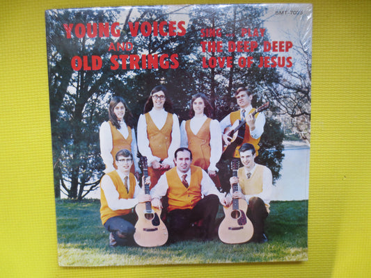 YOUNG VOICES And Old Strings, FOLK Records, Folk Vinyl, Folk Music Albums, Country Records, Gospel Records, 1965 Records