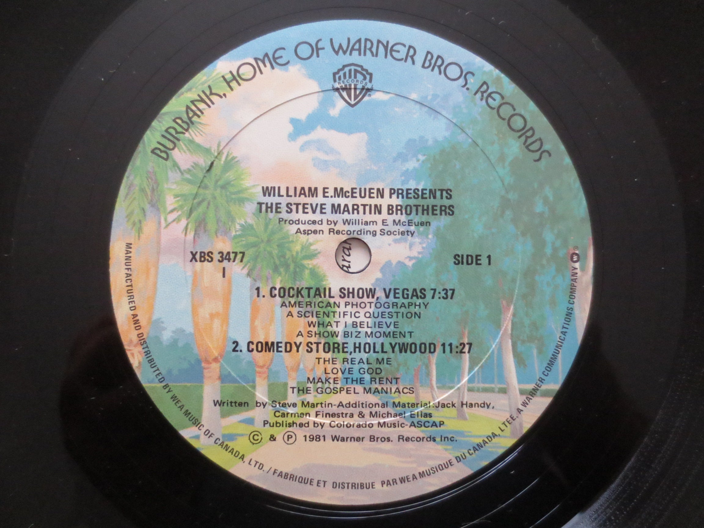 Steve Martin – The Steve Martin Brothers (1981) Vinyl LP
