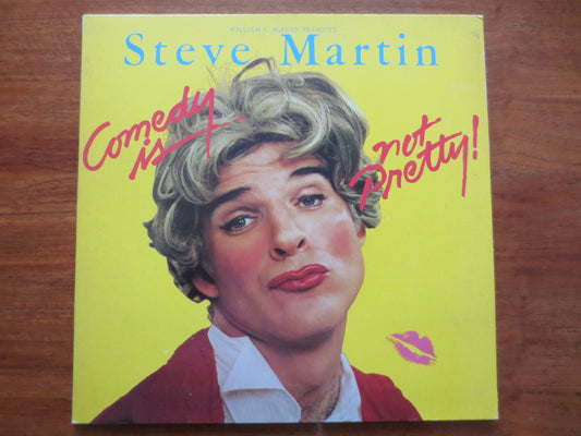STEVE MARTIN, COMEDY is Not Pretty, Vintage Vinyl, Steve Martin Album, Steve Martin Vinyl, Steve Martin Album, Comedy Lp, 1979 Records