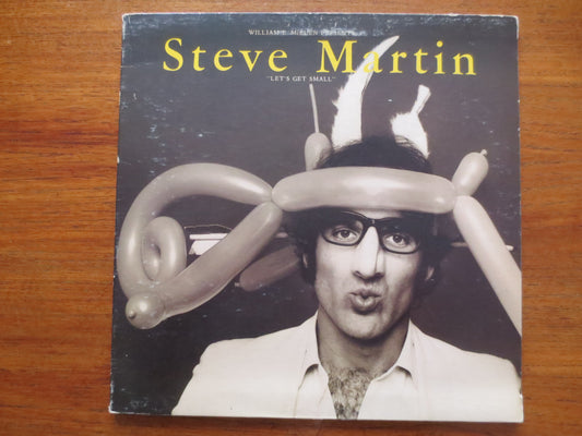 STEVE MARTIN, Let's GET Small, Comedy Record, Steve Martin Record, Steve Martin Album, Steve Martin Lp, Lps, Vintage Records, 1977 Records