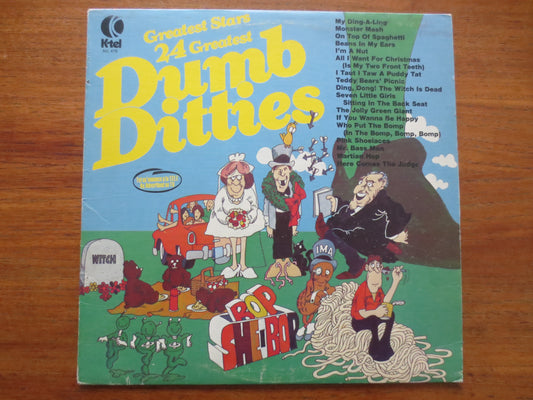 DUMB DITTIES, K-Tel Records, NOVELTY Records, Vintage Records, 1977 Records