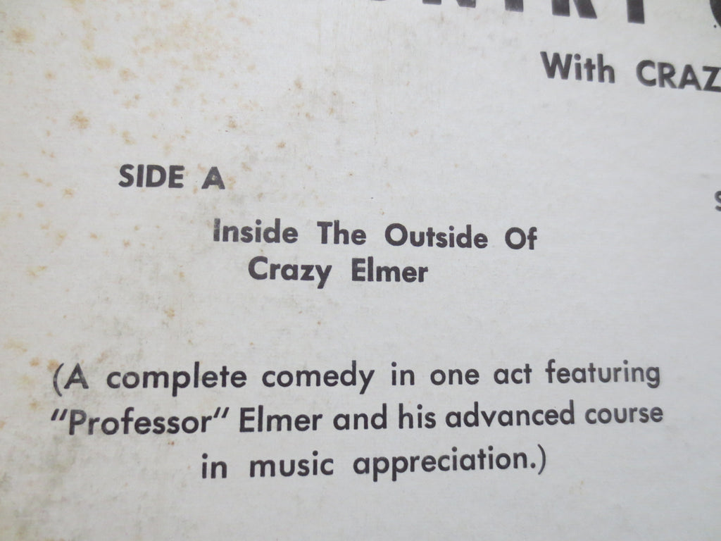 Crazy Elmer – Country Clownin' (1961) Vinyl LP