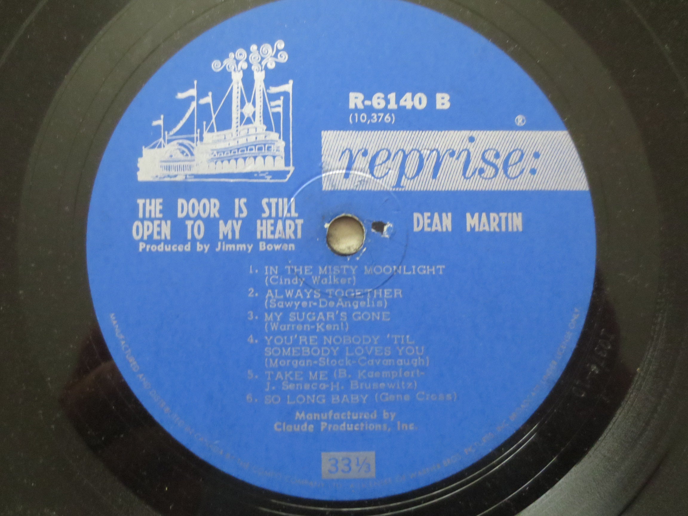 Dean Martin – The Door Is Still Open to My Heart (1964) Vinyl LP