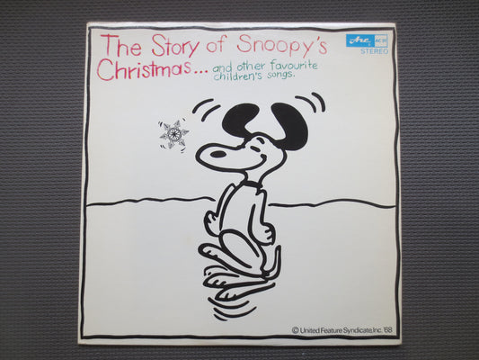 SNOOPY Record, SNOOPYS CHRISTMAS, Snoopys Christmas Lp, Christmas Albums, Novelty Records, Christmas Vinyl, 1968 Records