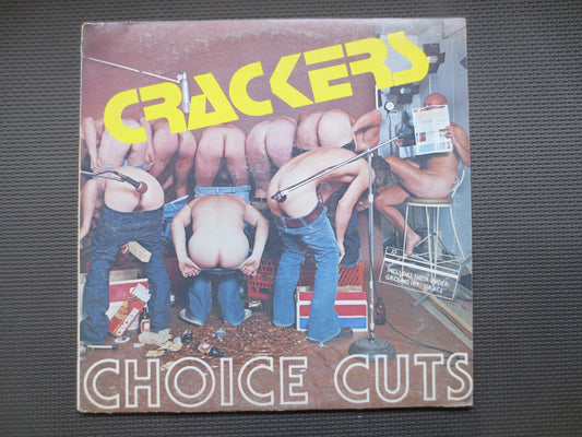 CRACKERS, CHOICE Cuts, 1st Records, AUTOGRAPHED, Crackers Records, Crackers Albums, Crackers Lp,  Rock Lps, 1970's Records