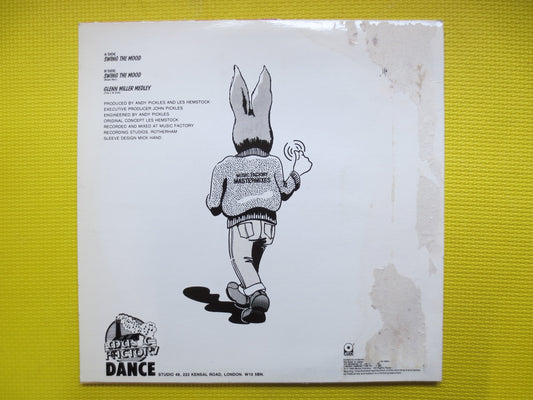 JIVE BUNNY, and the MASTERMIXERS, Pop Records, Pop Albums, Pop Vinyl, Vintage Vinyl, Record Vinyl, Vinyl Lp, 1989 Records