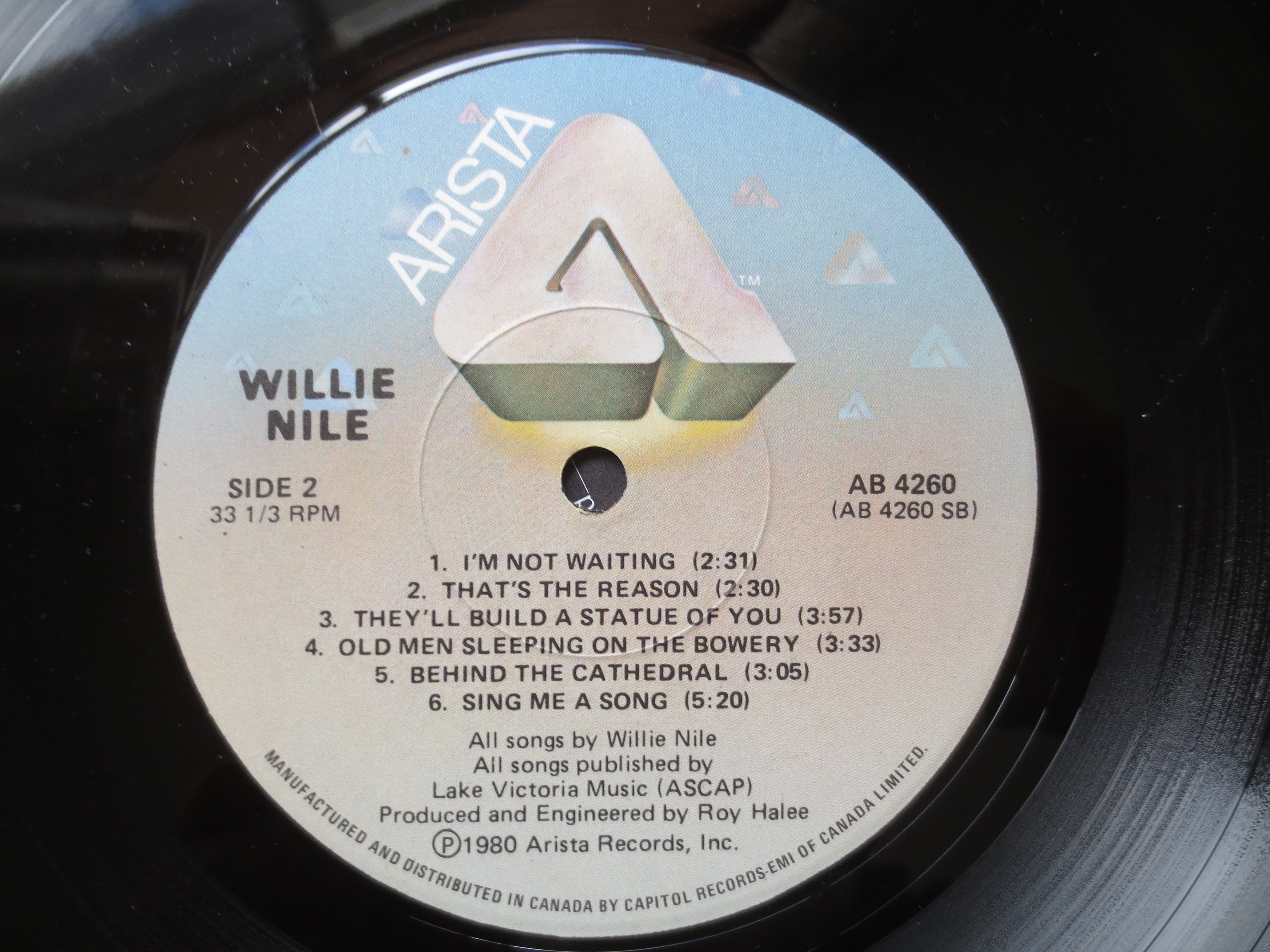 WILLIE NILE, Classic Rock Album, 1980 Record, Vintage Vinyl Lp