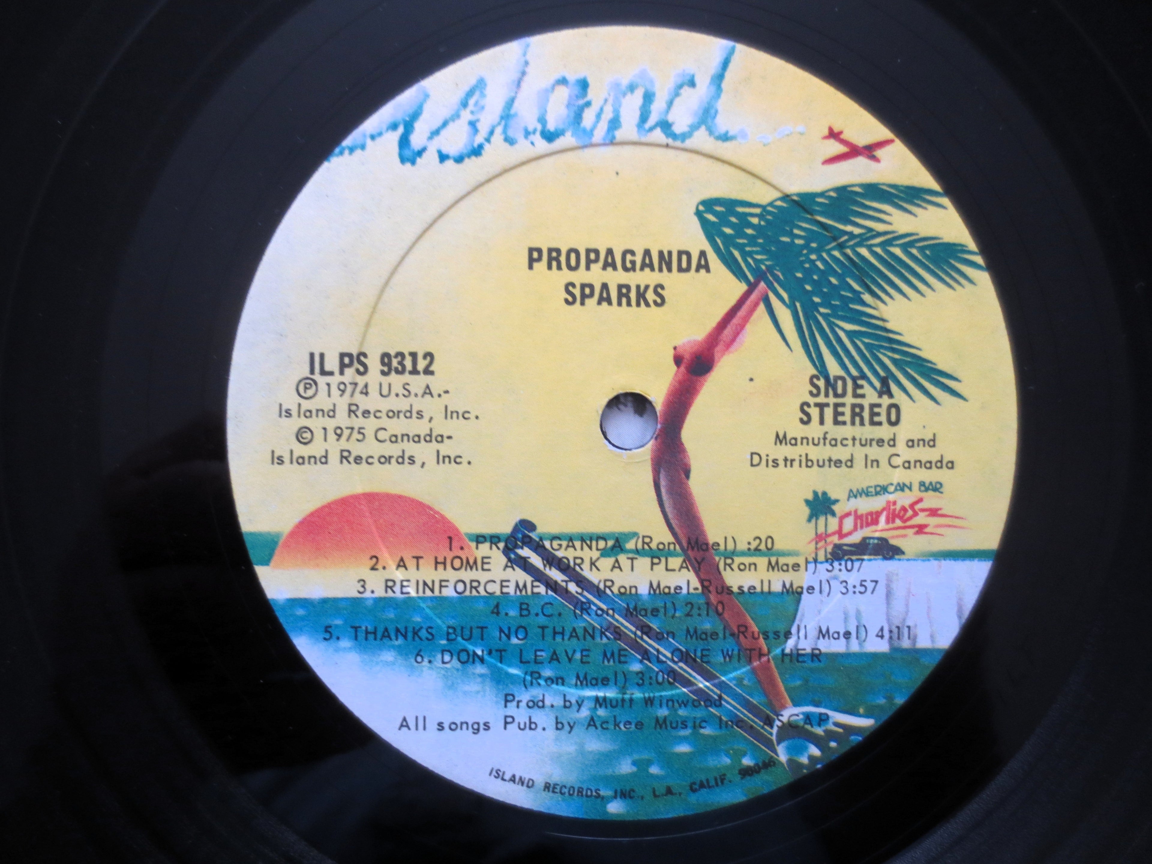 Sparks – Propaganda (1974) Vinyl LP