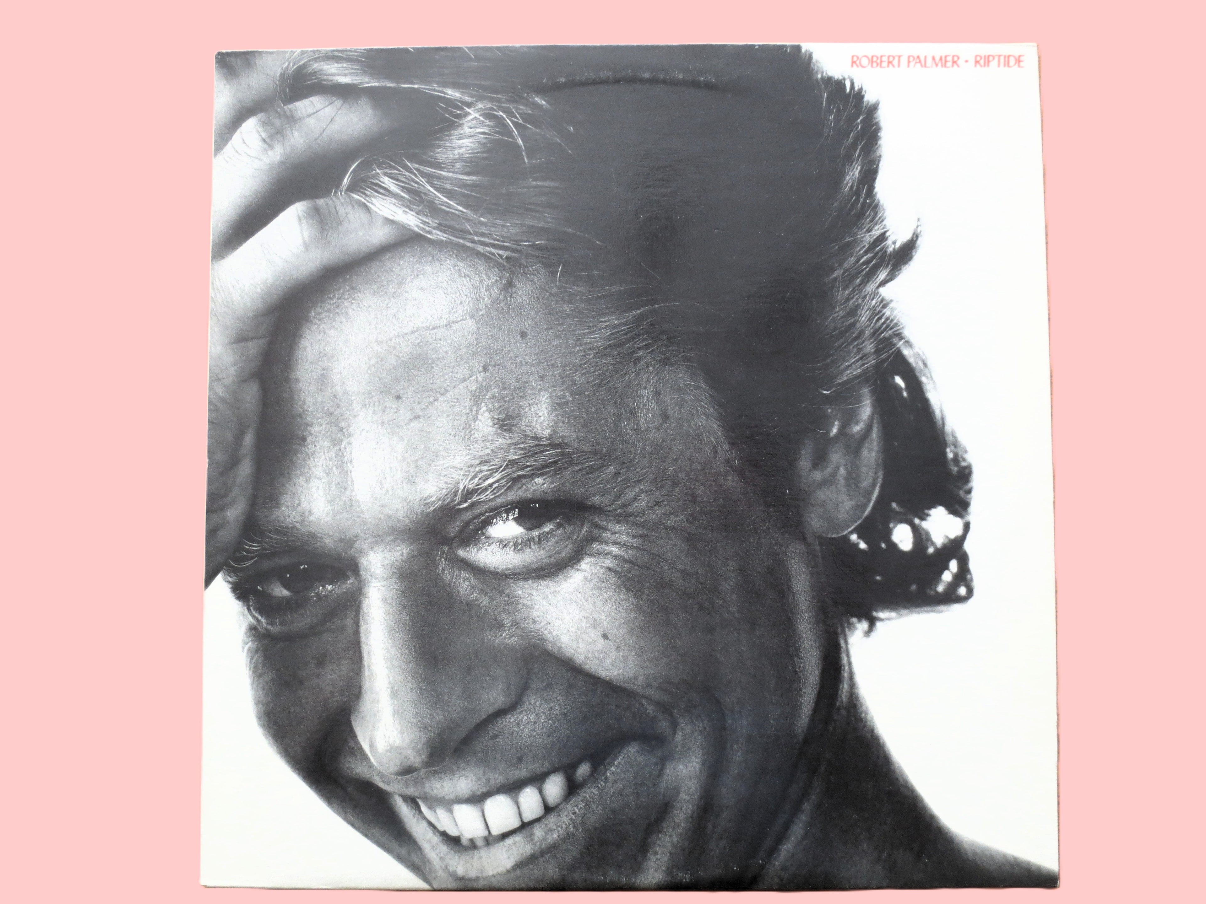 ROBERT PALMER, Riptide, Addicted to Love, Vintage Album, 1985 Record, Vinyl Lp