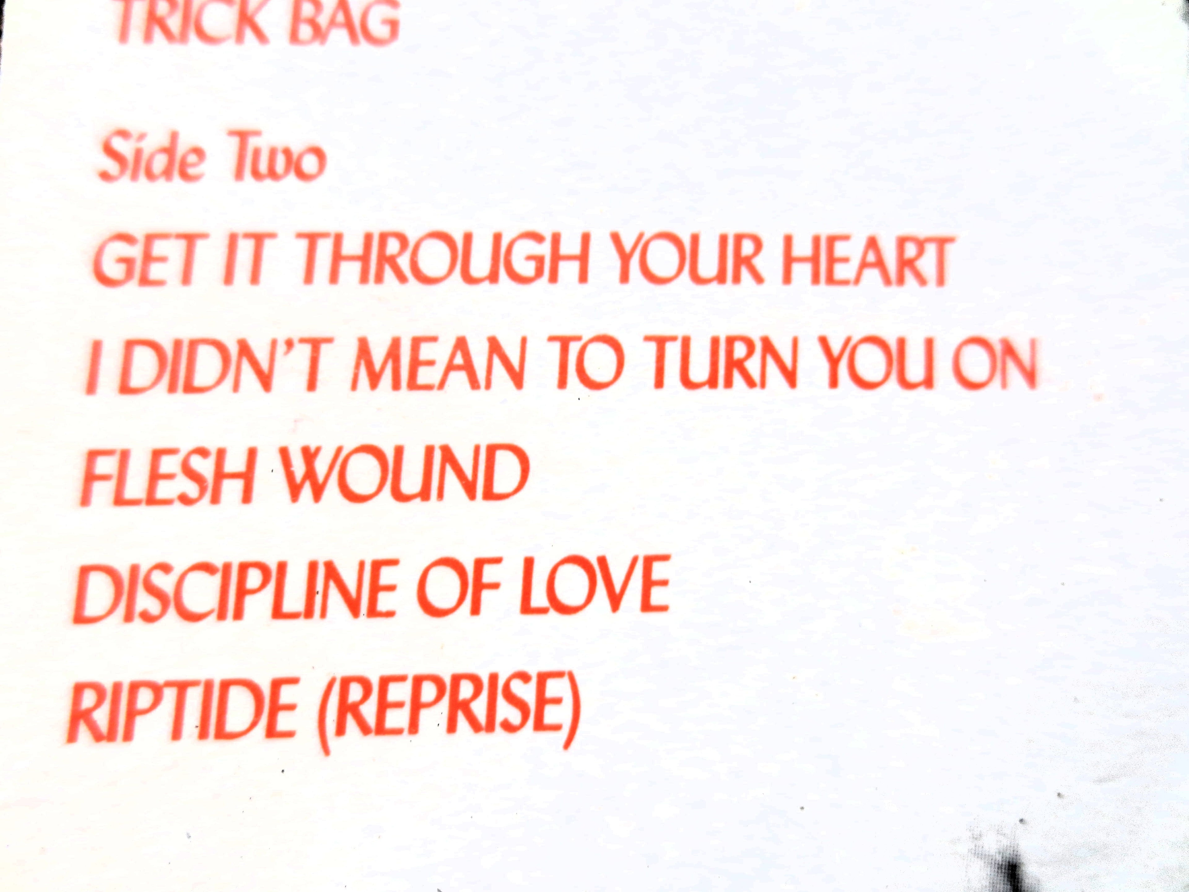 ROBERT PALMER, Riptide, Addicted to Love, Vintage Album, 1985 Record, Vinyl Lp