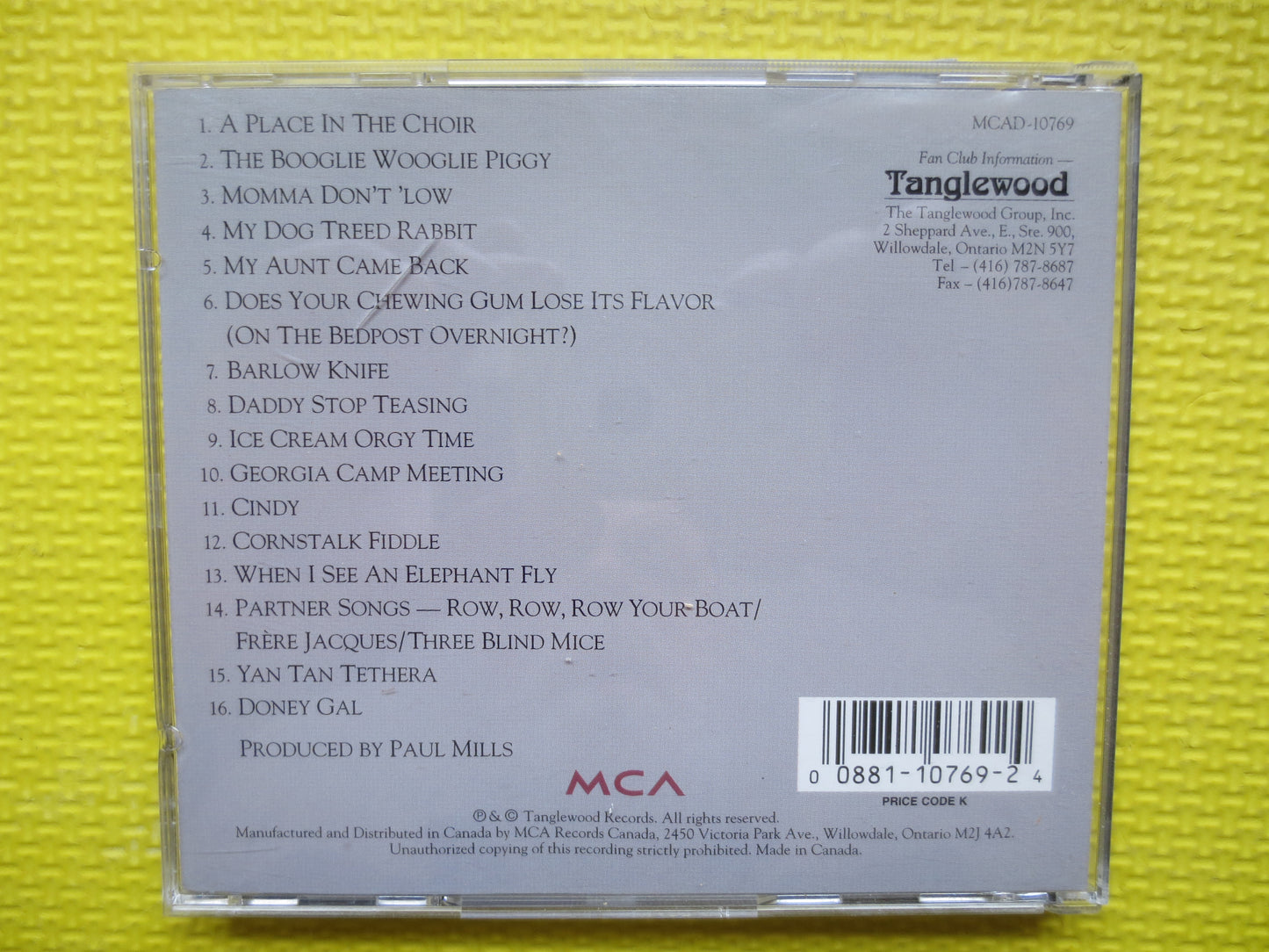 ERIC NAGLER, FIDDLE Up a Tune, Eric Nagler Cd, Childrens Cd, Kids Cd, Childrens Music, Childrens Song Cd, Kids Music, Kids Song