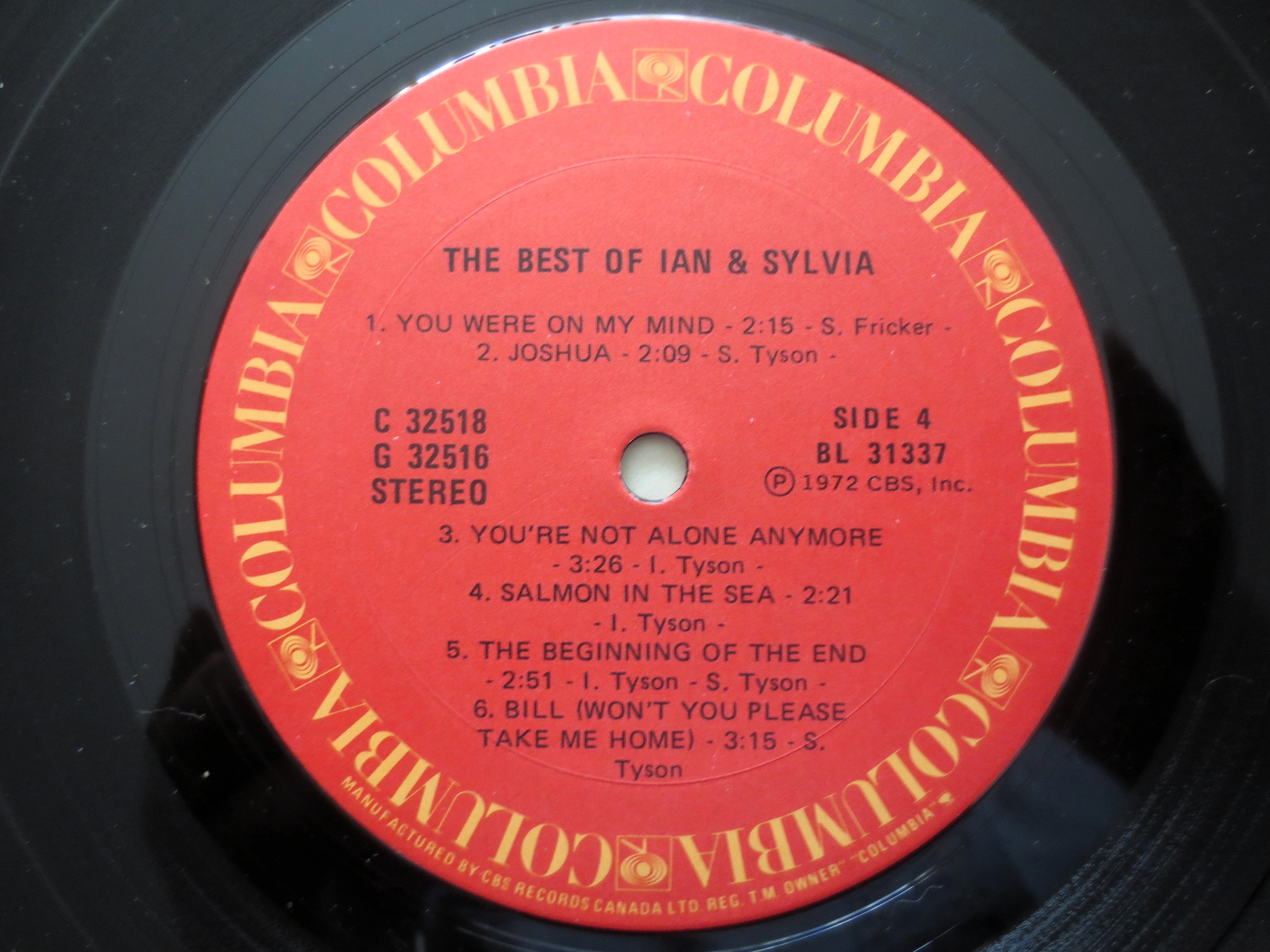 Ian & Sylvia – The Best of Ian & Sylvia (1973) Vinyl LP (2-Record Set)