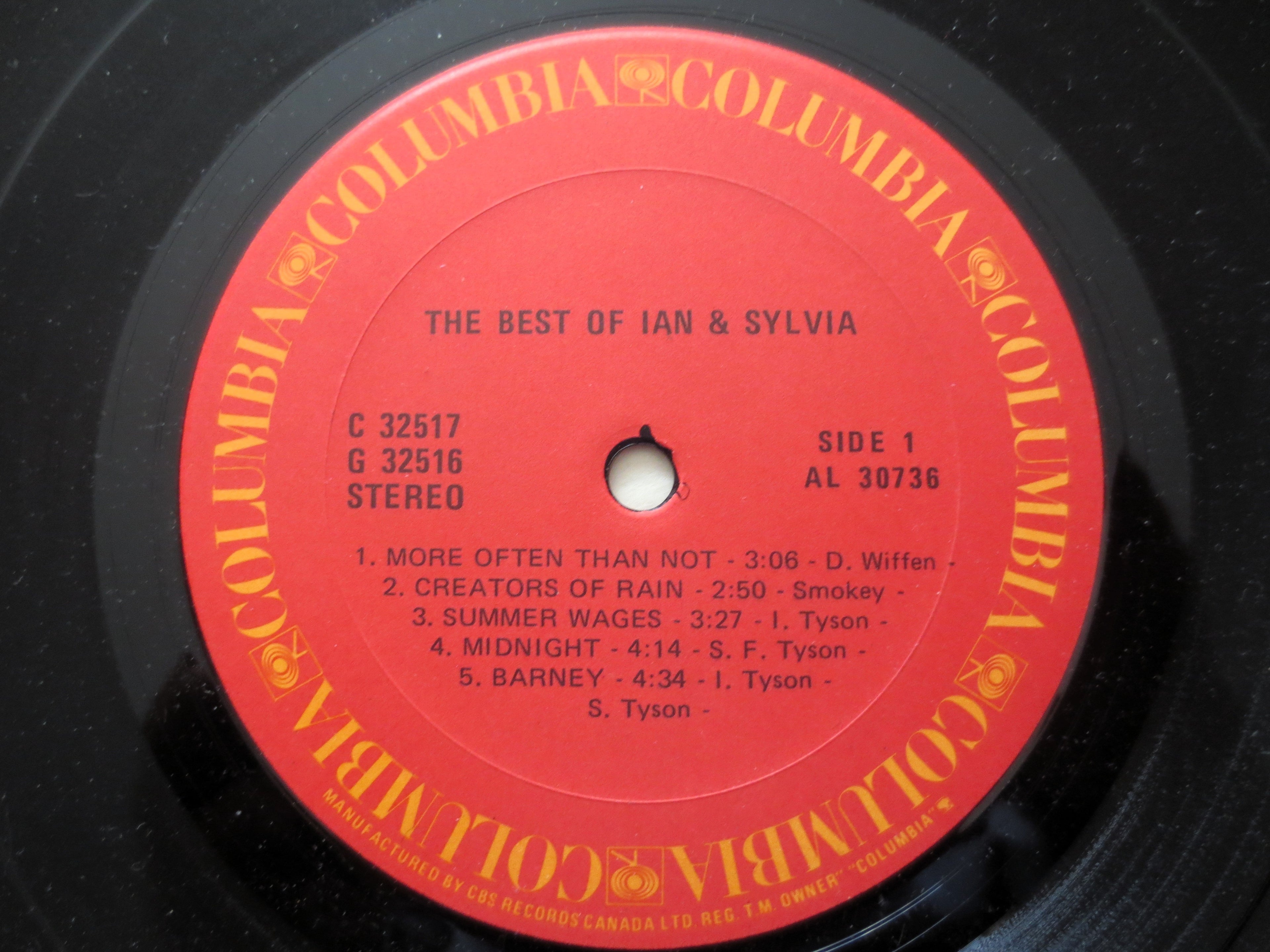 Ian & Sylvia – The Best of Ian & Sylvia (1973) Vinyl LP (2-Record Set)