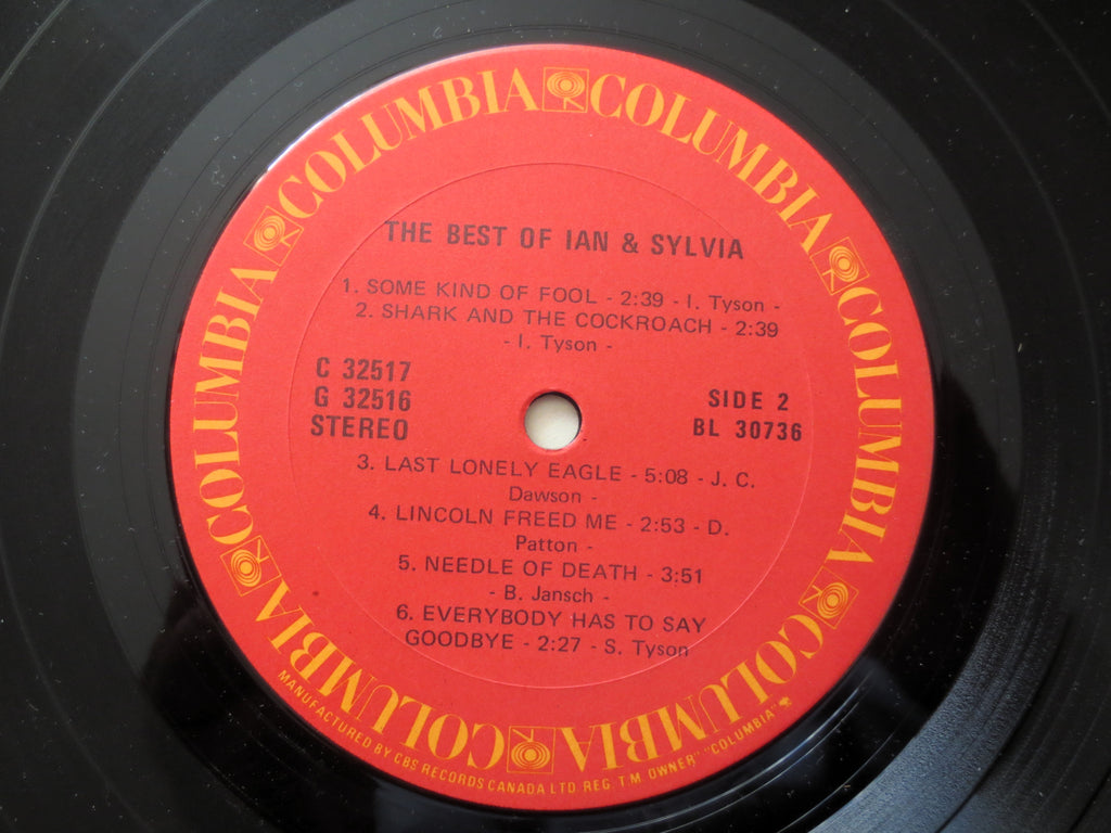 Ian & Sylvia – The Best of Ian & Sylvia (1973) Vinyl LP (2-Record Set)