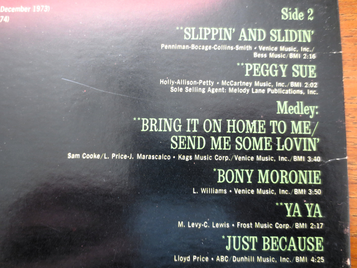 JOHN LENNON, ROCK 'N' Roll, John Lennon Record, John Lennon Album, John Lennon Vinyl, John Lennon Lp, Beatles Record, Beatles, 1975 Records