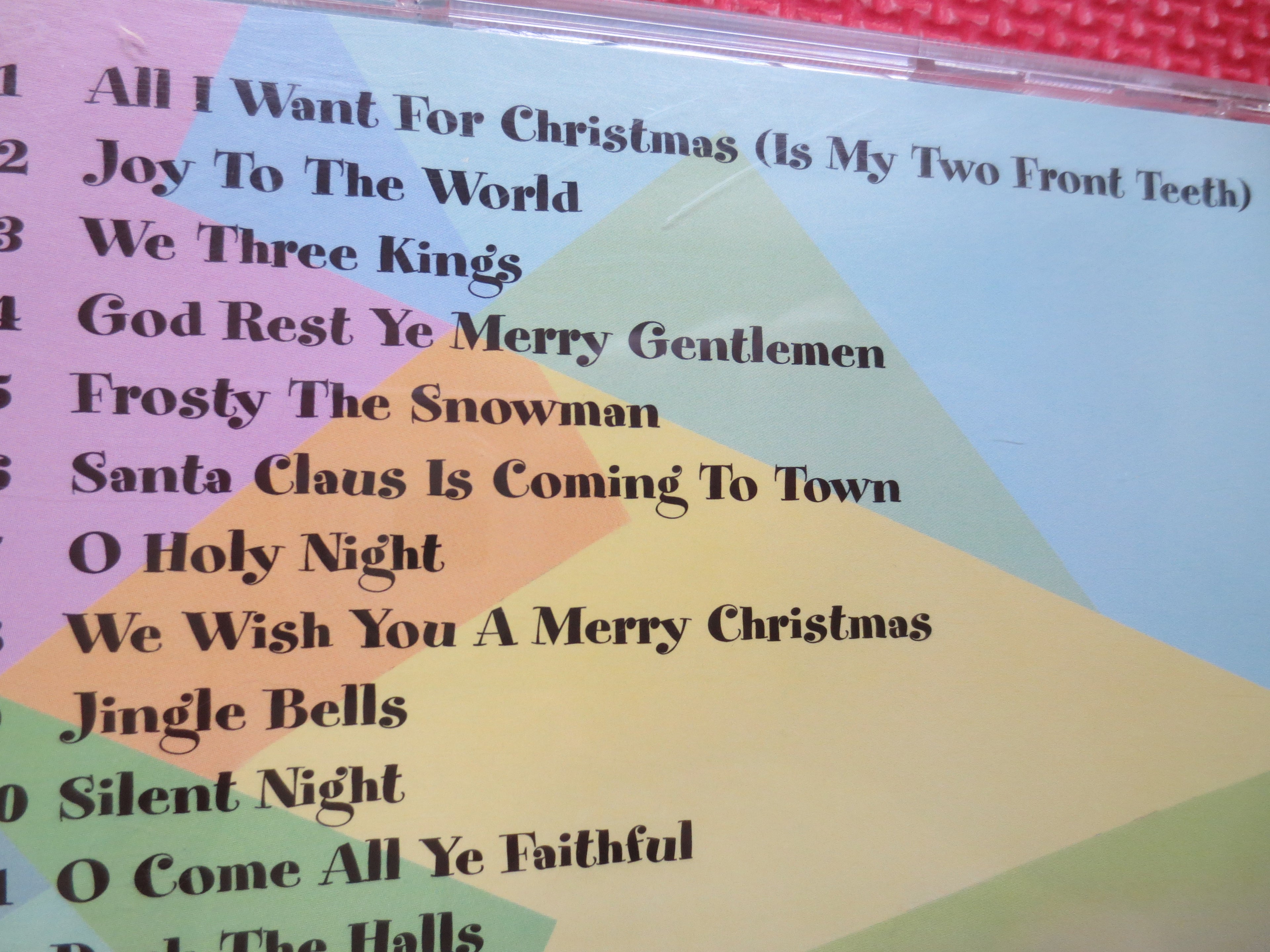 BABY's CHRISTMAS Cd, Red-Nosed Reindeer, Kids Music, 2006 Compact Disc, Vintage Cd