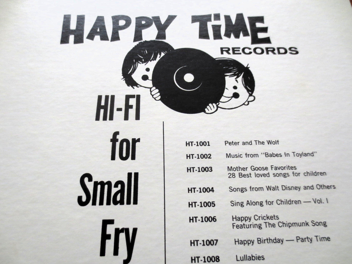 SING-A-LONG for CHILDREN, Vol. 1, Kids Record, Nursery Rhyme Album, Kids Lp, Vinyl, 1962 Records