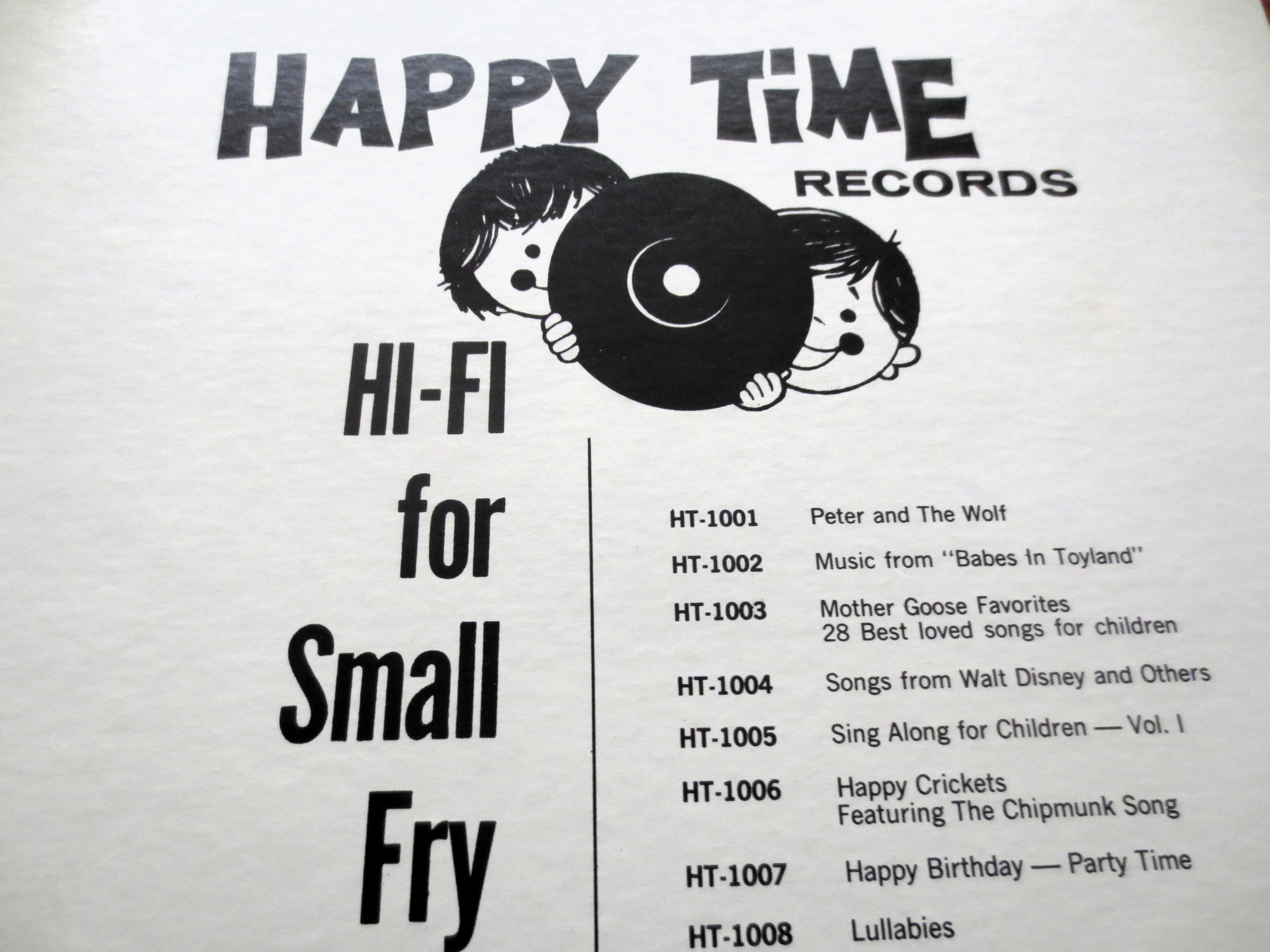 Sing-A-Long for Children Vol. 1 (1962) Vinyl LP