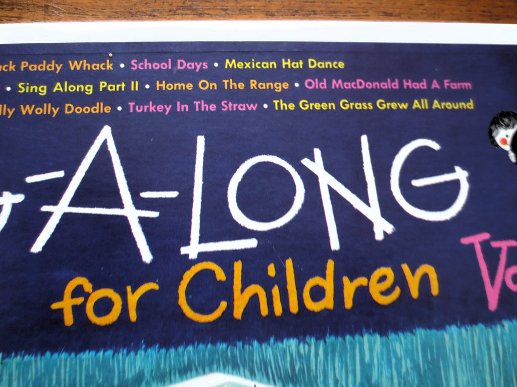 Sing-A-Long for Children Vol. 1 (1962) Vinyl LP