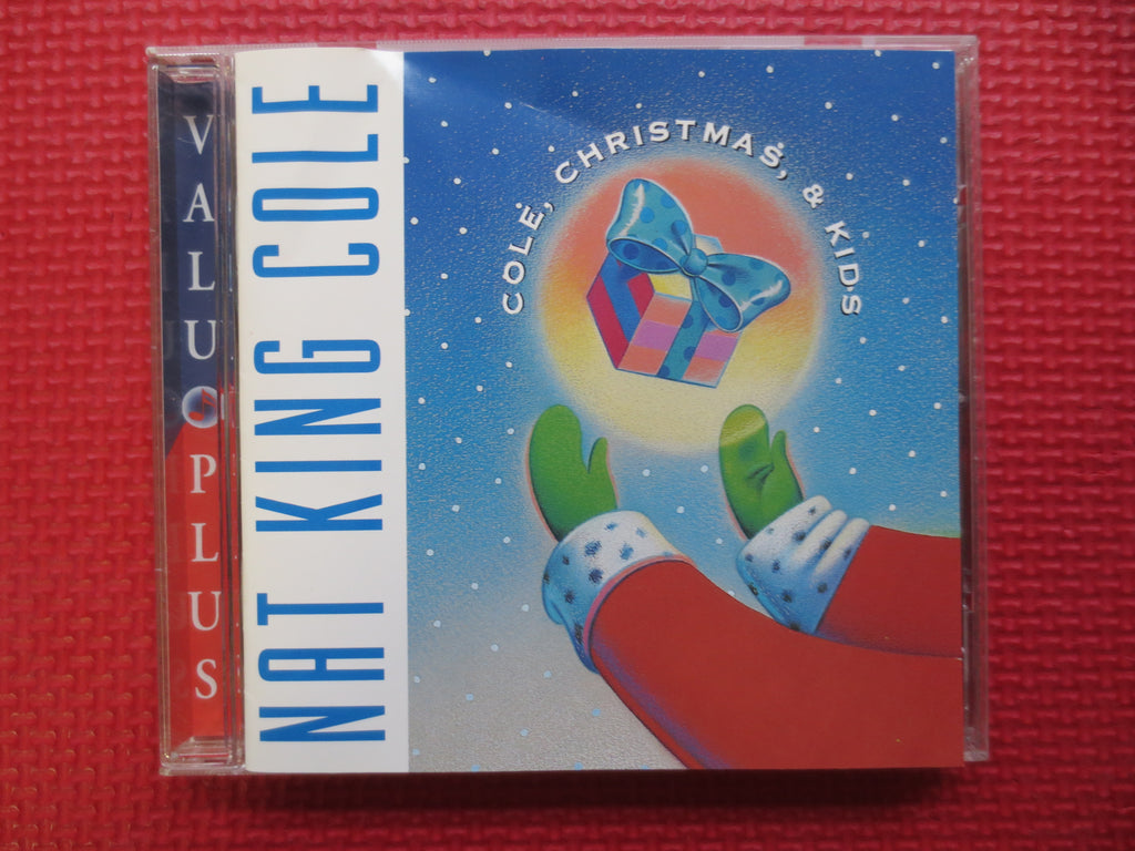 NAT KING Cole, CHRISTMAS Cd, Kids Music, 1990 Compact Disc, Vintage Cd