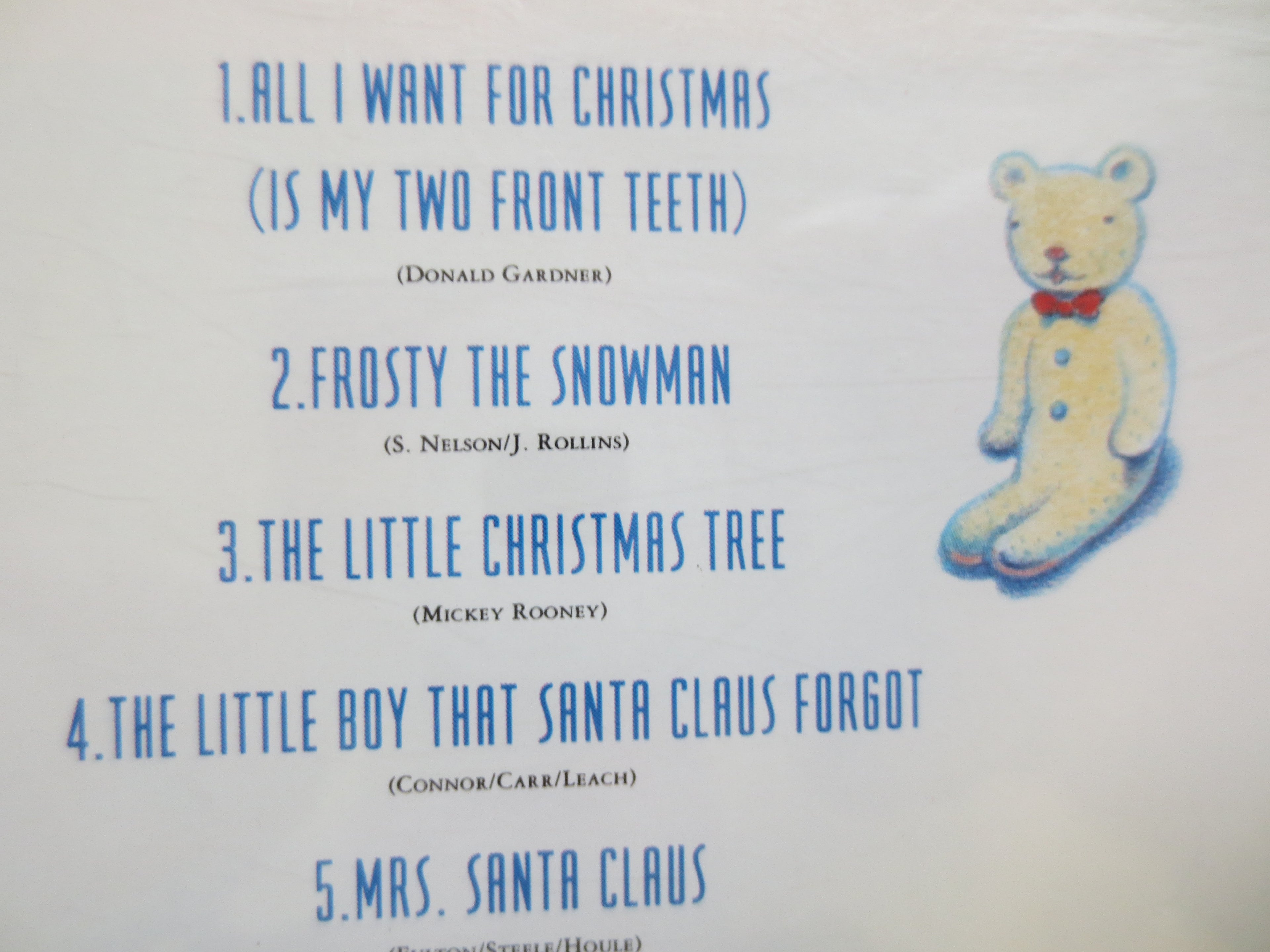 NAT KING Cole, CHRISTMAS Cd, Kids Music, 1990 Compact Disc, Vintage Cd