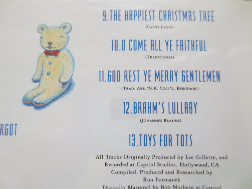 NAT KING Cole, CHRISTMAS Cd, Kids Music, 1990 Compact Disc, Vintage Cd