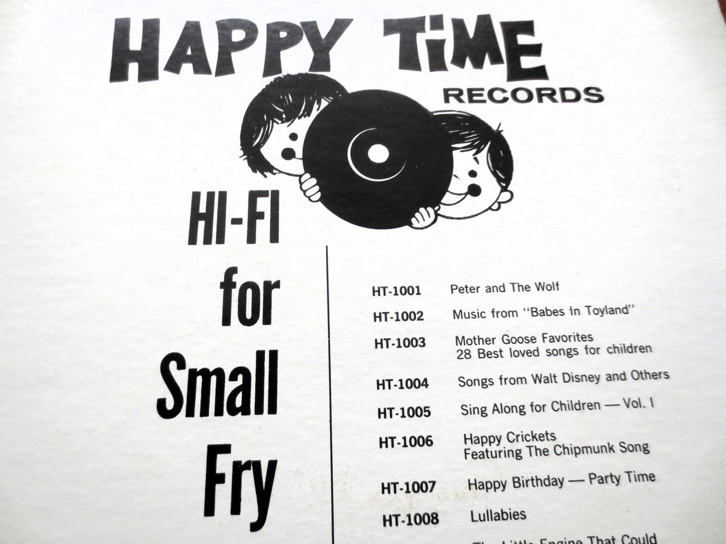 25 NURSERY RHYMES, Childrens Record, Kids Album, 1967 Records