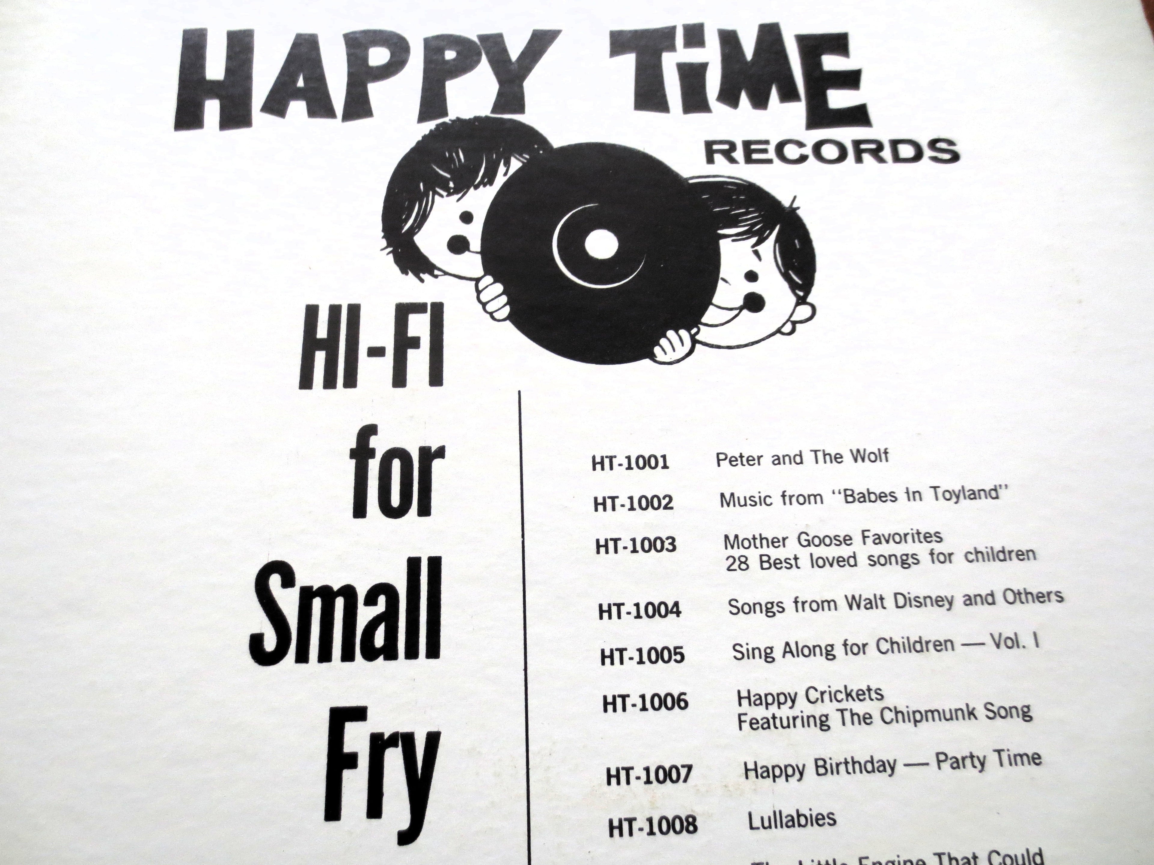 25 NURSERY RHYMES, Childrens Record, Kids Album, 1967 Records