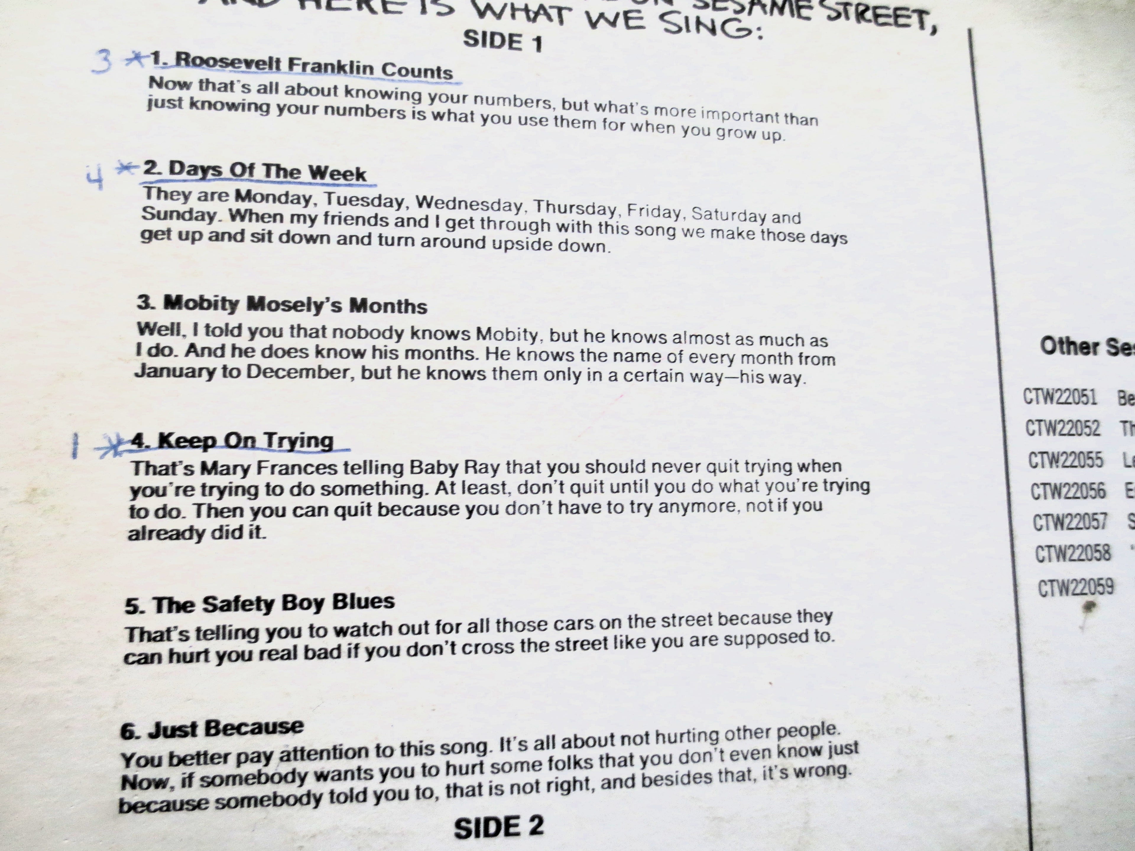SESAME STREET, ROOSEVELT Franklin, Childrens Record, Kids Record, Childrens Album, Kids Album, Sesame Street Lp, Vintage Record, 1977 Record