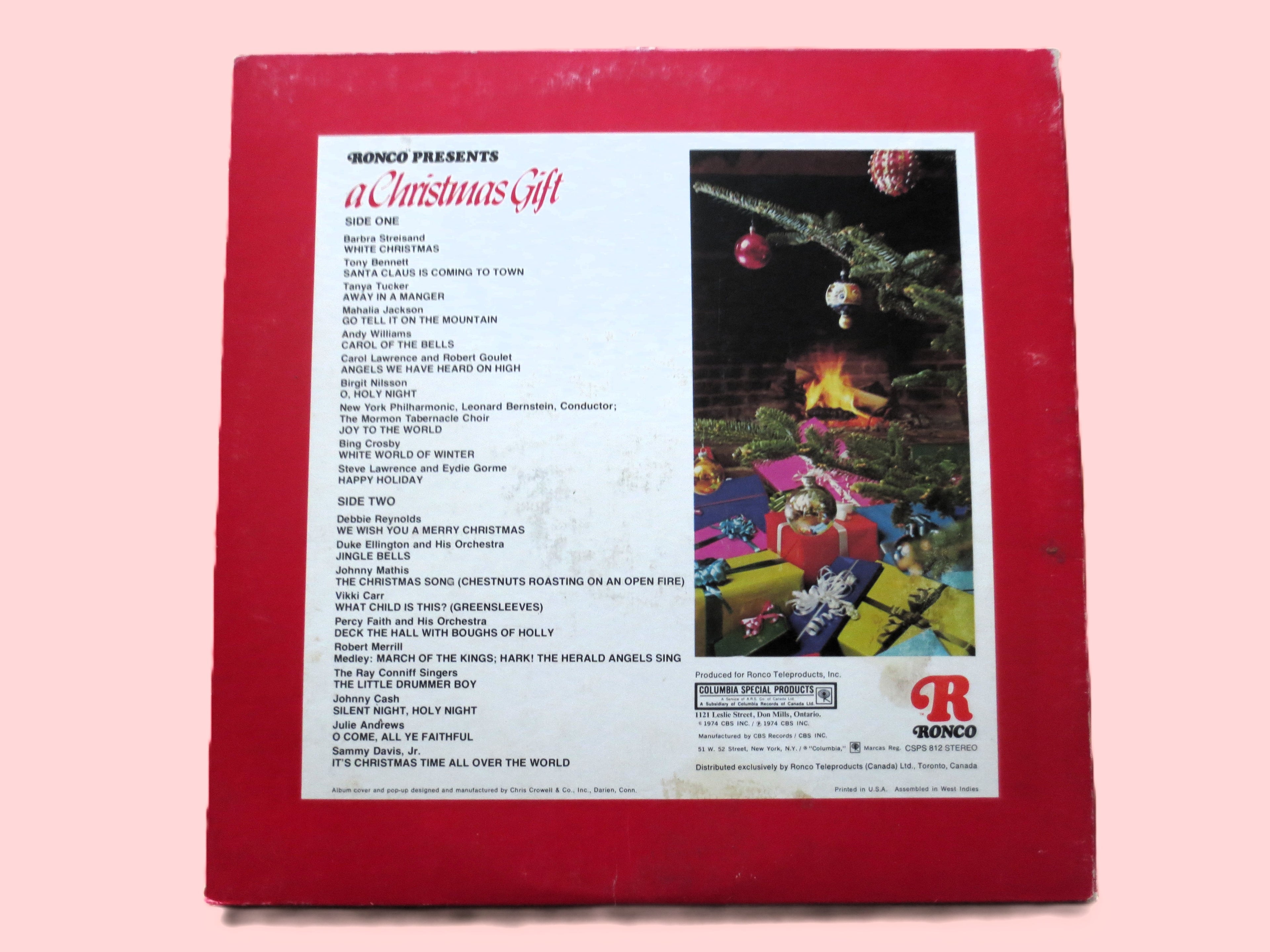 Ronco – A Christmas Gift (1974) Vinyl LP