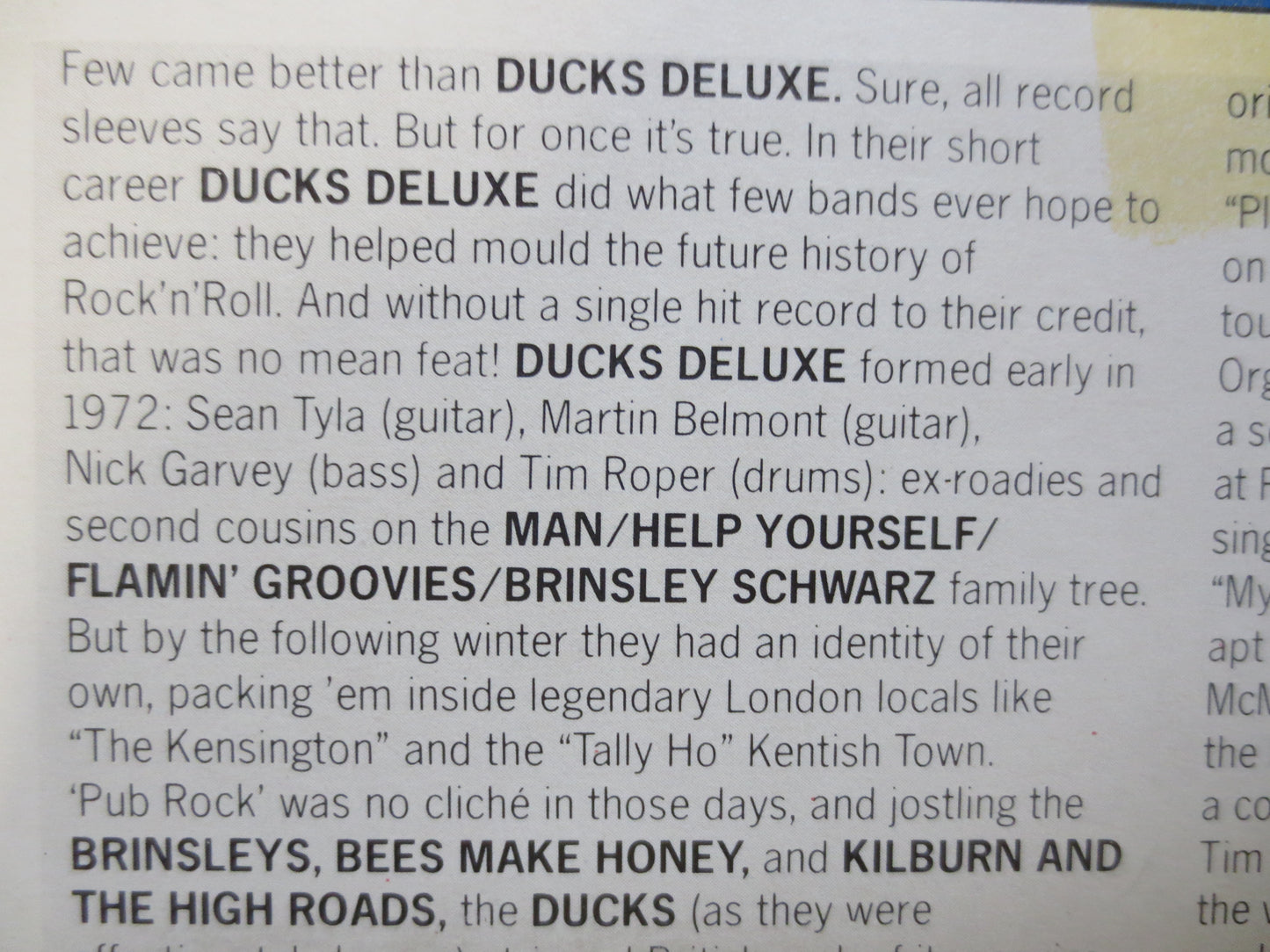 DUCK'S DELUXE, Don't Mind ROCKIN' Tonite, Duck's Deluxe Albums, Duck's Deluxe Record, Duck's Deluxe Lps, Lps, 1978 Albums