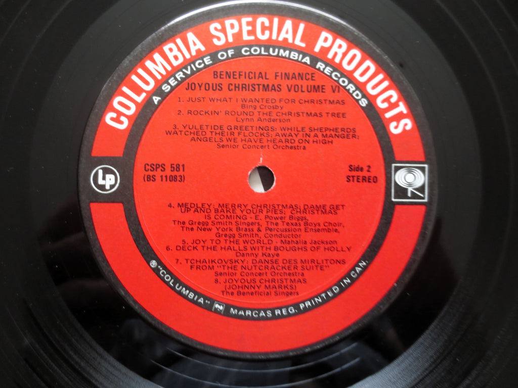 JOYOUS CHRISTMAS, Volume 6, CHRISTMAS Music, Vintage Album, Vinyl Lp