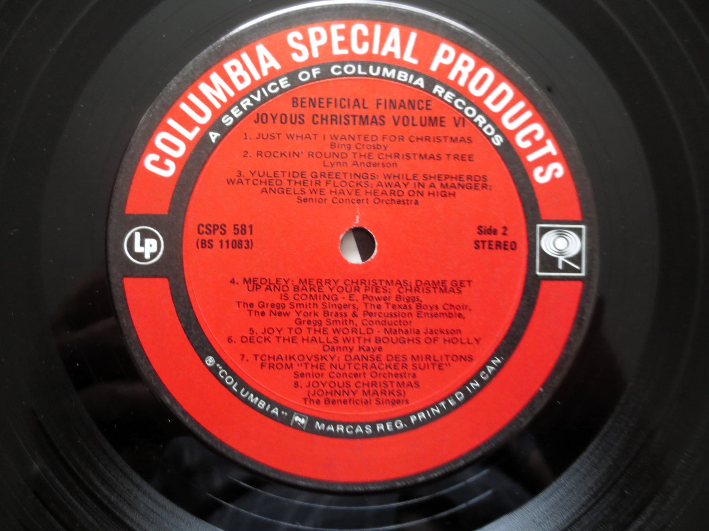 JOYOUS CHRISTMAS, featuring DORIS Day, Danny Kaye, Bing Crosby, Cary Grant Record, Christmas Music