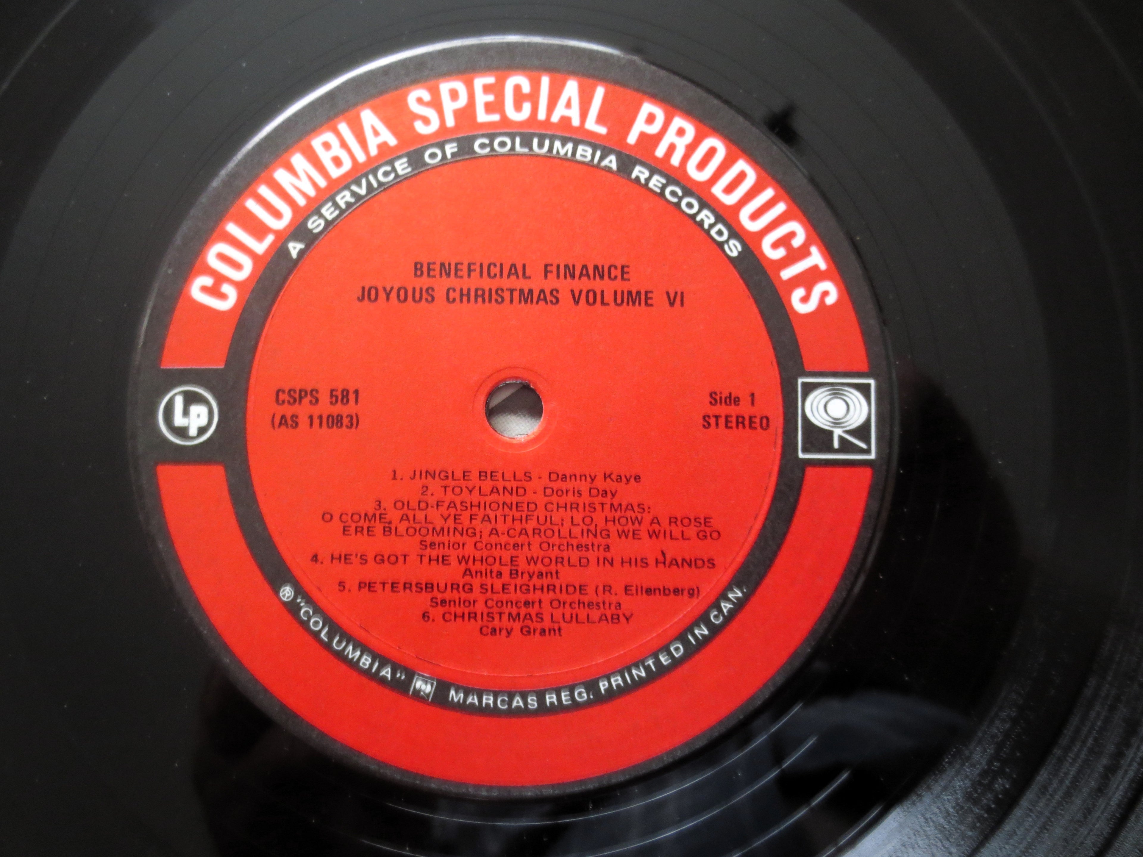 JOYOUS CHRISTMAS, Volume 6, CHRISTMAS Music, Vintage Album, Vinyl Lp
