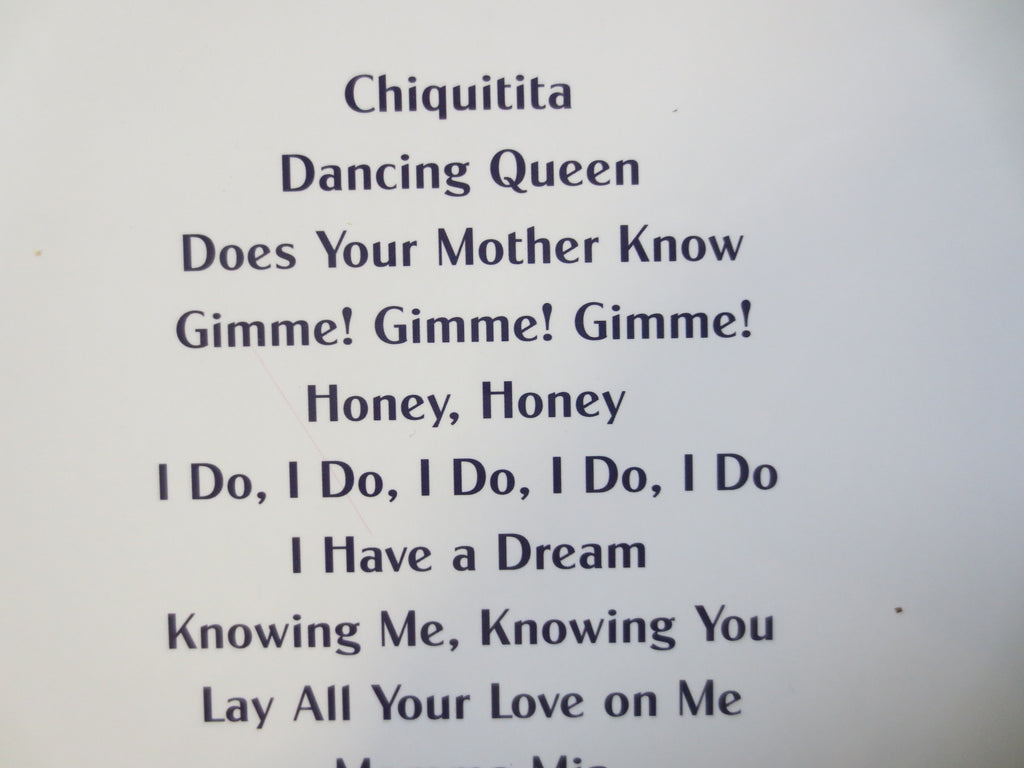 Mamma Mia – ABBA Sheet Music Book (Piano/Vocal)